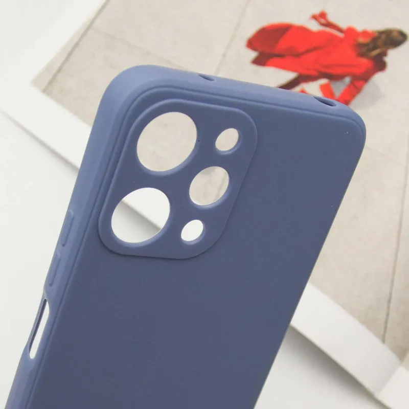 Силіконовий чохол Candy Full Camera для Xiaomi Redmi 12 Блакитний / Mist blue — фото 5