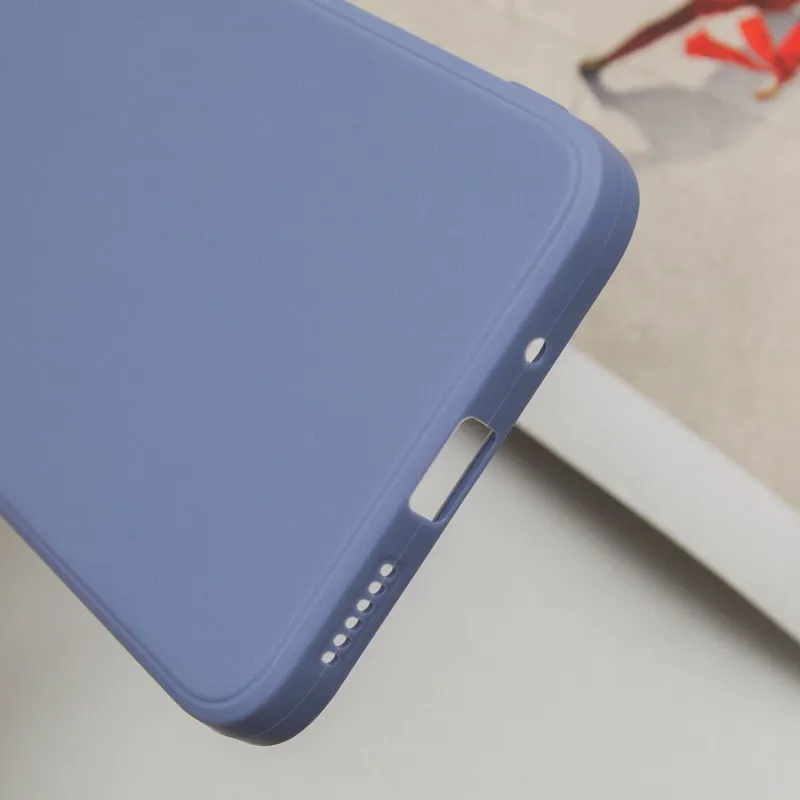 Силіконовий чохол Candy Full Camera для Xiaomi Redmi 12 Блакитний / Mist blue — фото 6