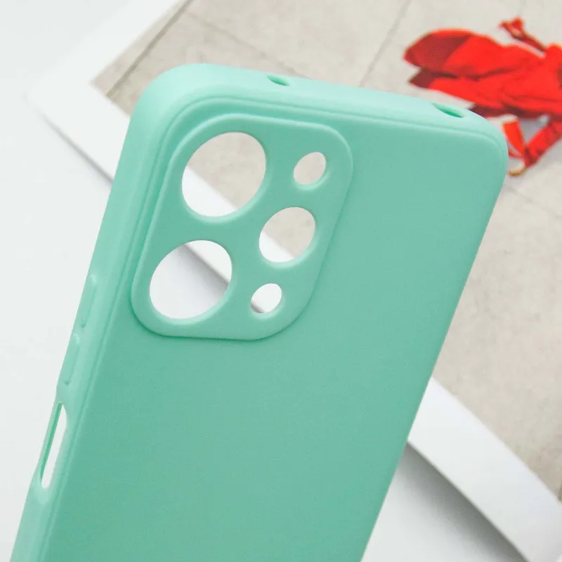 Силіконовий чохол Candy Full Camera для Xiaomi Redmi 12 Зелений / Menthol — фото 5