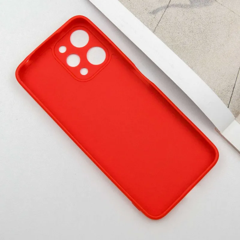 Силіконовий чохол Candy Full Camera для Xiaomi Redmi 12 Червоний / Red — фото 4