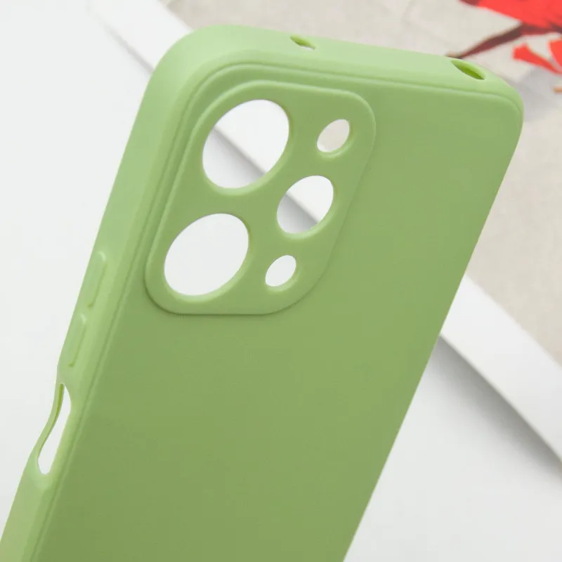 Силіконовий чохол Candy Full Camera для Xiaomi Redmi 12 Фісташковий — фото 5