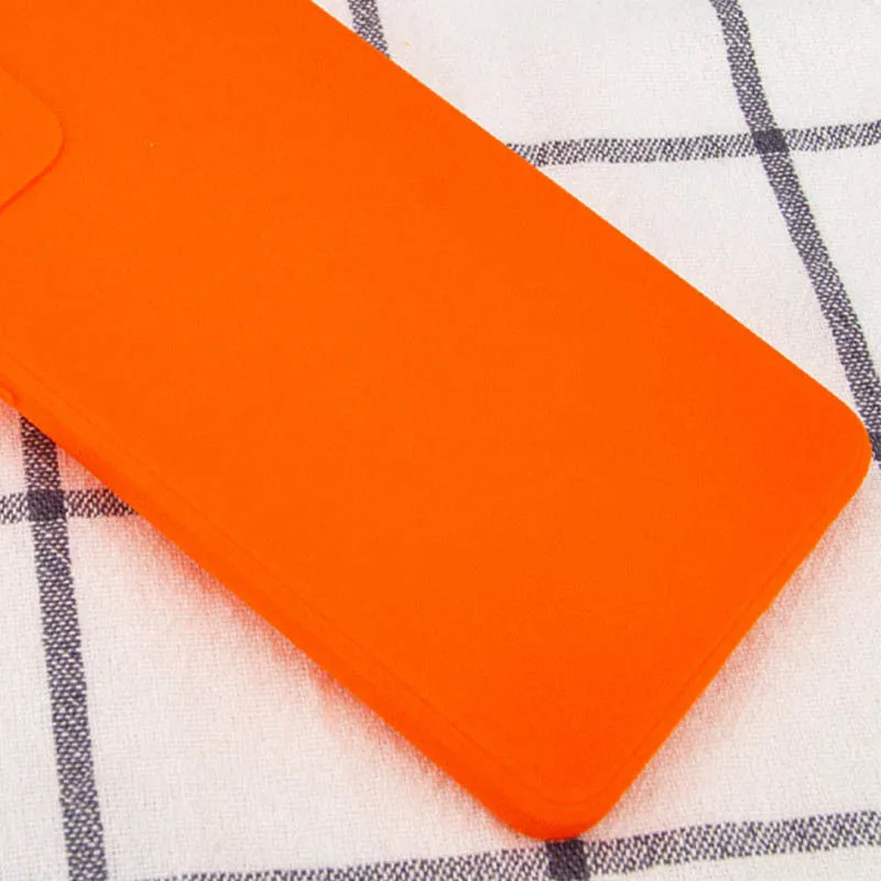 Силіконовий чохол Candy Full Camera для Xiaomi Poco F5 / Note 12 Turbo Помаранчевий / Orange — фото 2