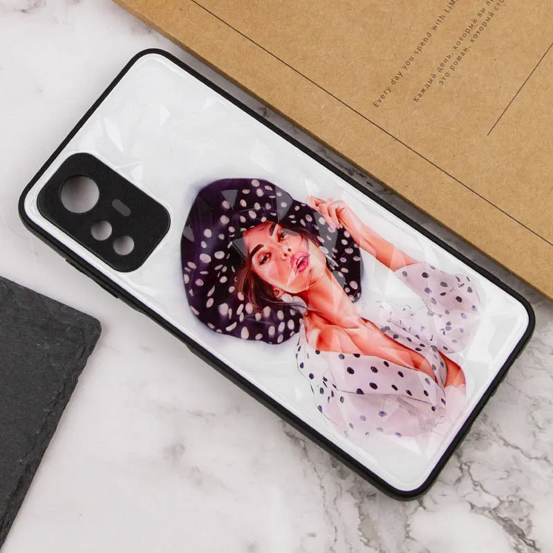 TPU+PC чохол Prisma Ladies для Xiaomi Redmi Note 12S Girl in a hat — фото 3