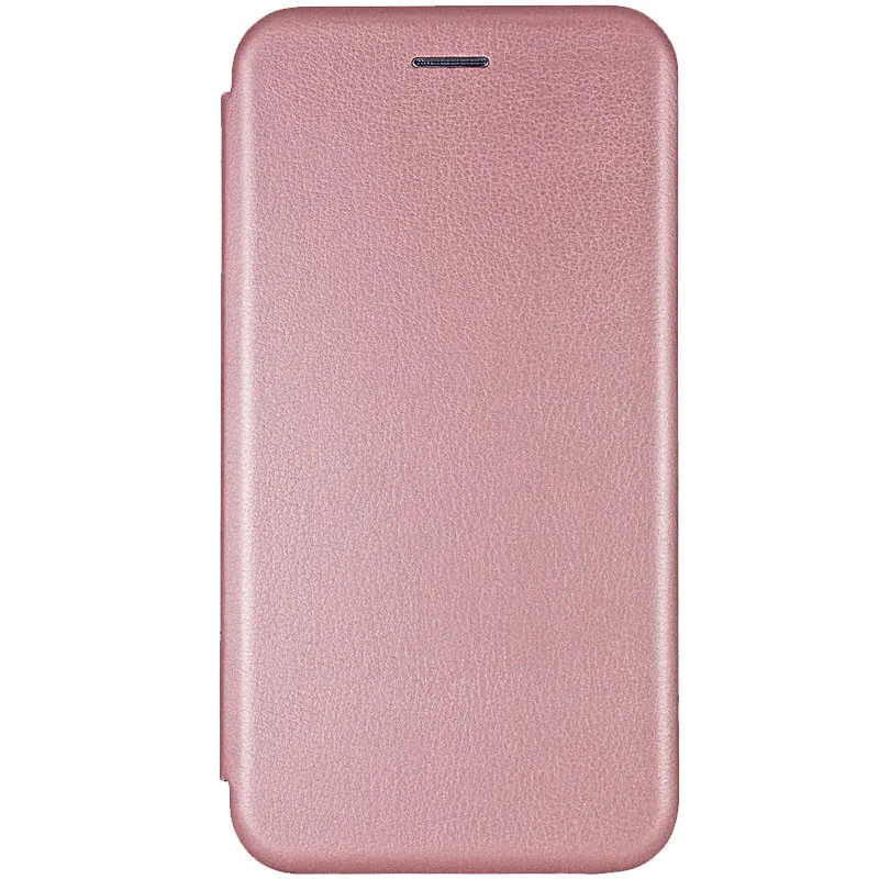 Шкіряний чохол-книжка Classy для Xiaomi Redmi 12 Rose Gold