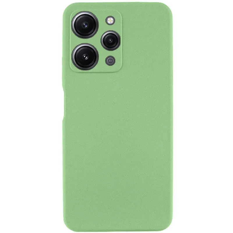 Чохол Silicone Cover Lakshmi Full Camera для Xiaomi Redmi 12 М'ятний / Mint