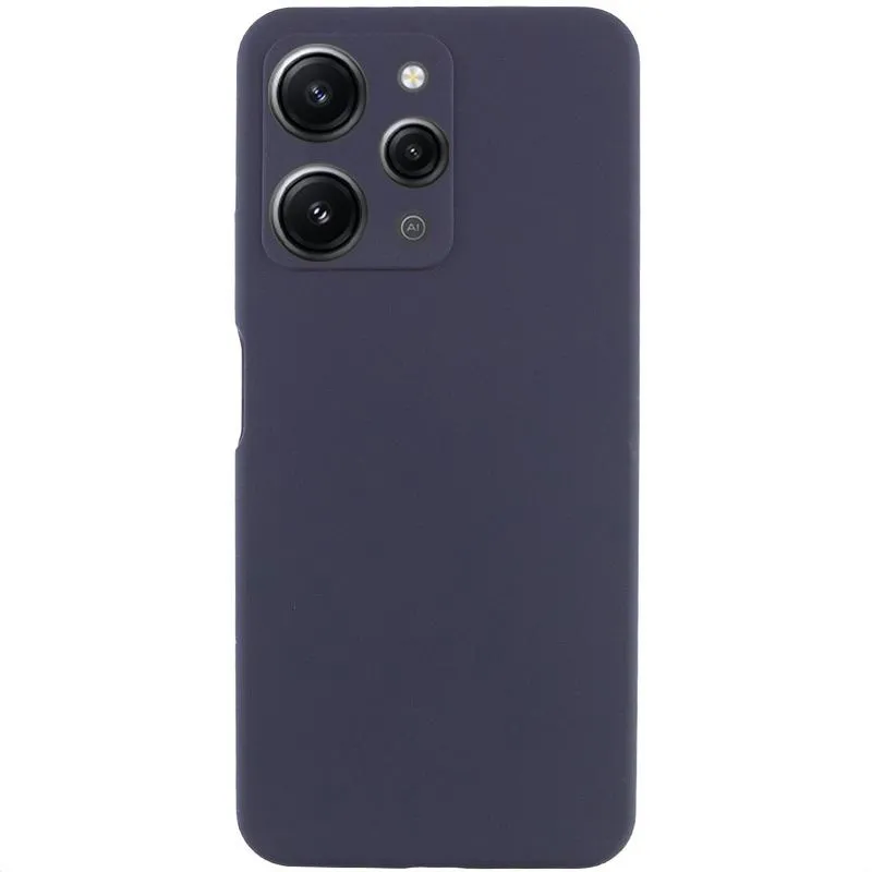 Чохол Silicone Cover Lakshmi Full Camera для Xiaomi Redmi 12 Темно-синій / Midnight blue