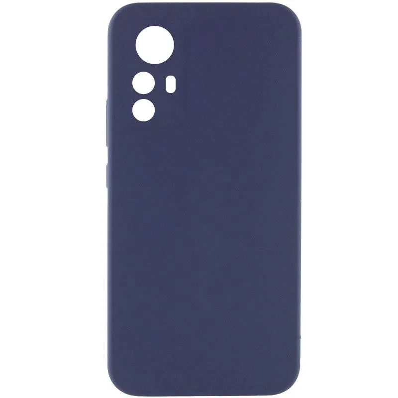 Чохол Silicone Cover Lakshmi Full Camera для Xiaomi Redmi Note 12S Темно-синій / Midnight blue