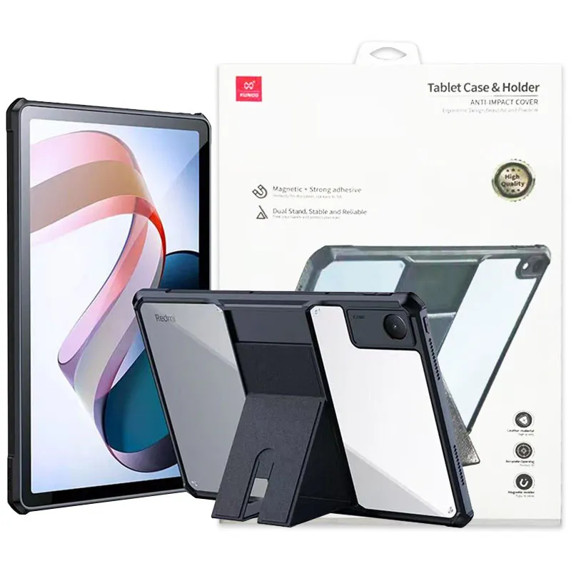 TPU+PC чохол Xundd Stand c посиленими кутами для Xiaomi Redmi Pad SE Чорний