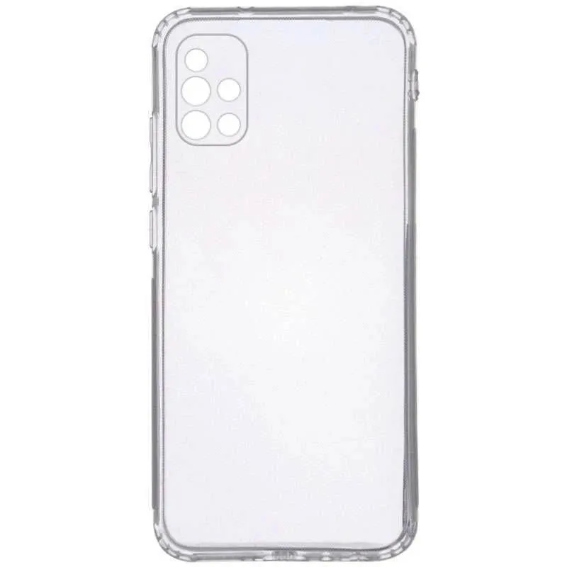 TPU чохол Epic Transparent 1,5mm Full Camera для Samsung Galaxy A71 Безбарвний
