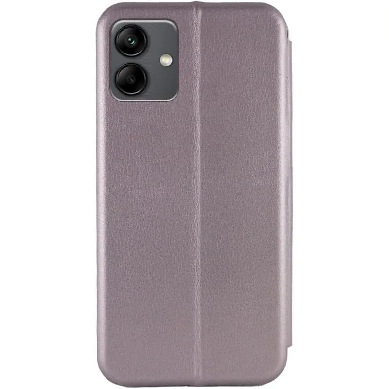 Шкіряний чохол-книжка Classy для Samsung Galaxy A05 Сірий — фото 2