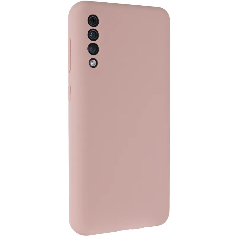 Чохол Silicone Cover Lakshmi Full Camera (AAA) для Samsung Galaxy A50 (A505F) / A50s / A30s Рожевий / Pink Sand