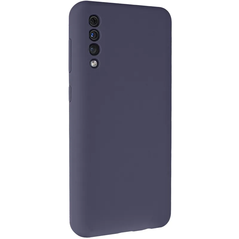 Чохол Silicone Cover Lakshmi Full Camera (AAA) для Samsung Galaxy A50 (A505F) / A50s / A30s Темно-синій / Midnight blue