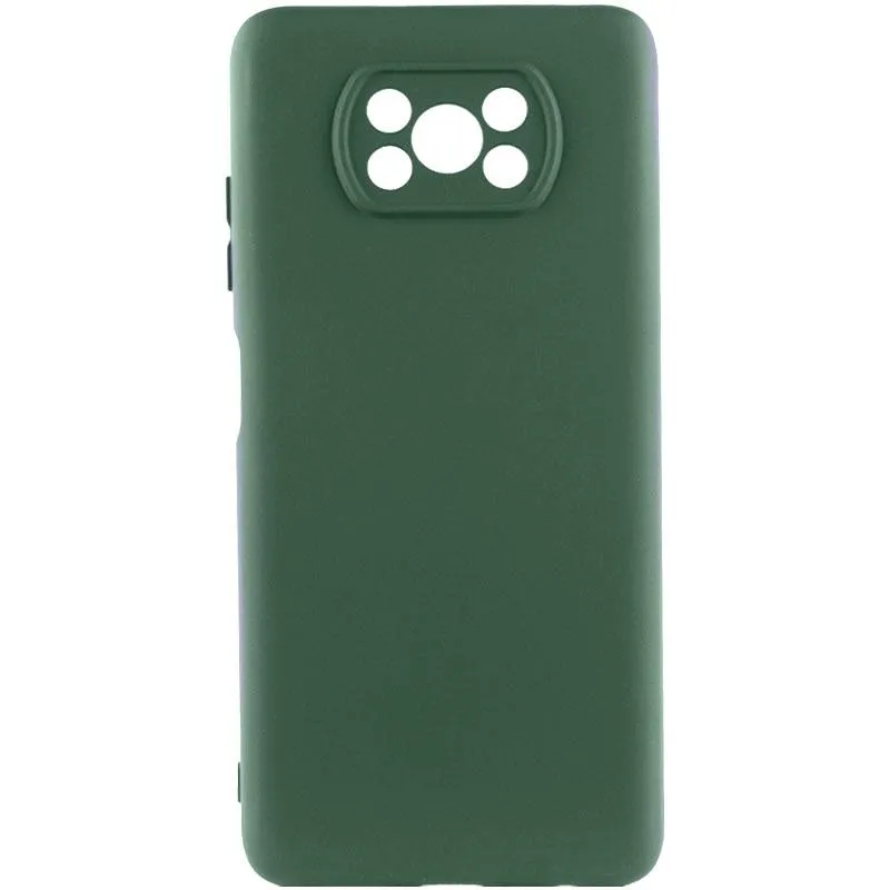 Чохол Silicone Cover Lakshmi Full Camera для Xiaomi Poco X3 NFC / Poco X3 Pro Зелений / Cyprus Green