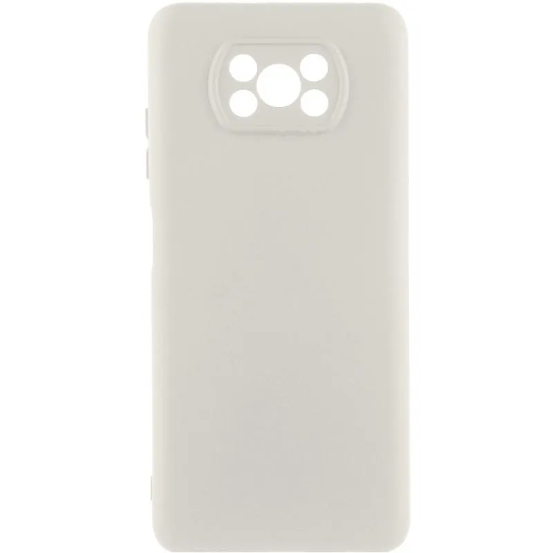 Чохол Silicone Cover Lakshmi Full Camera для Xiaomi Poco X3 NFC / Poco X3 Pro Білий / White
