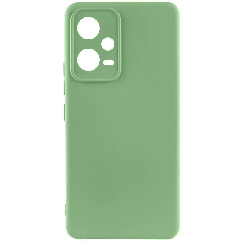 Чохол Silicone Cover Lakshmi Full Camera для Xiaomi Poco X5 5G / Redmi Note 12 5G М'ятний / Mint