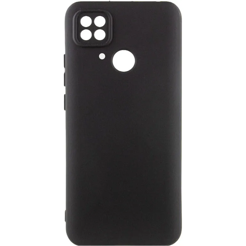 Чохол Silicone Cover Lakshmi Full Camera для Xiaomi Redmi 10C Чорний / Black
