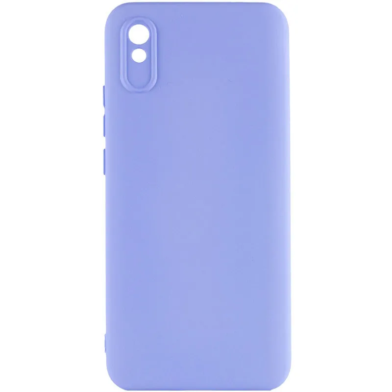 Чохол Silicone Cover Lakshmi Full Camera для Xiaomi Redmi 9A Бузковий / Dasheen