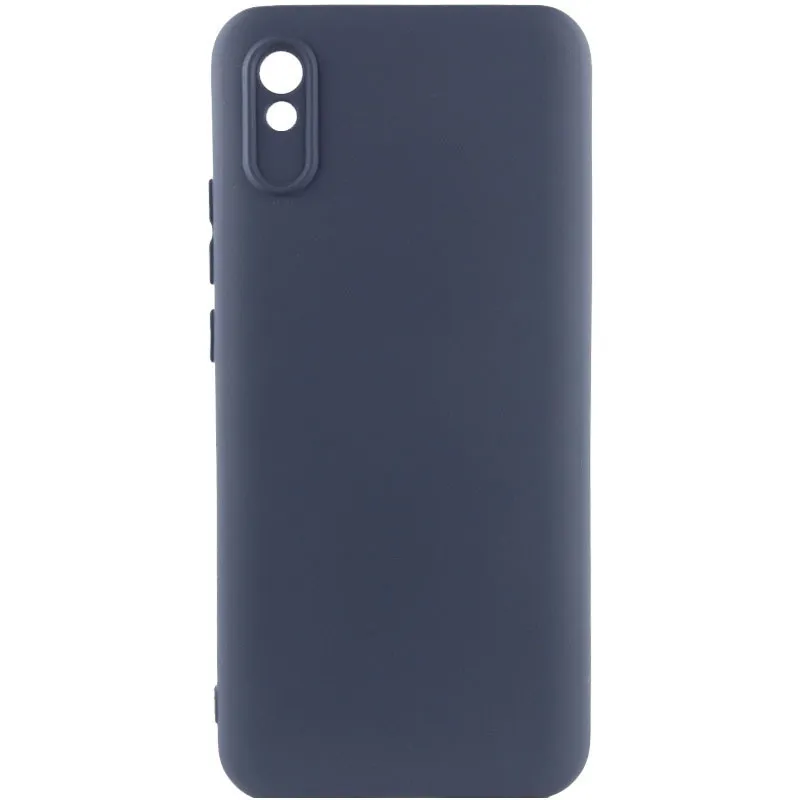 Чохол Silicone Cover Lakshmi Full Camera для Xiaomi Redmi 9A Темно-синій / Midnight blue