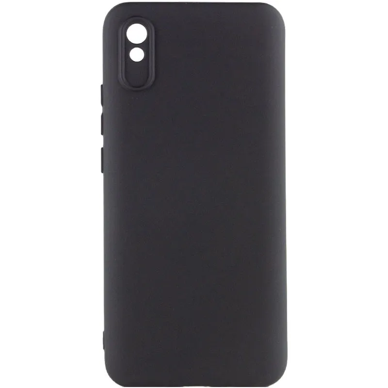 Чохол Silicone Cover Lakshmi Full Camera для Xiaomi Redmi 9A Чорний / Black