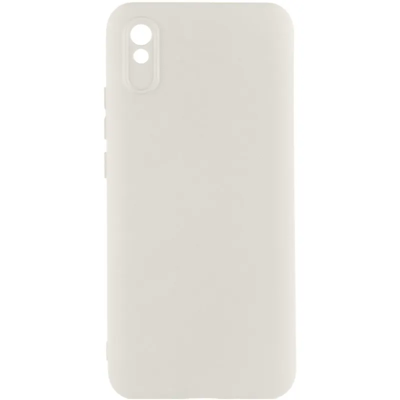 Чохол Silicone Cover Lakshmi Full Camera для Xiaomi Redmi 9A Білий / White