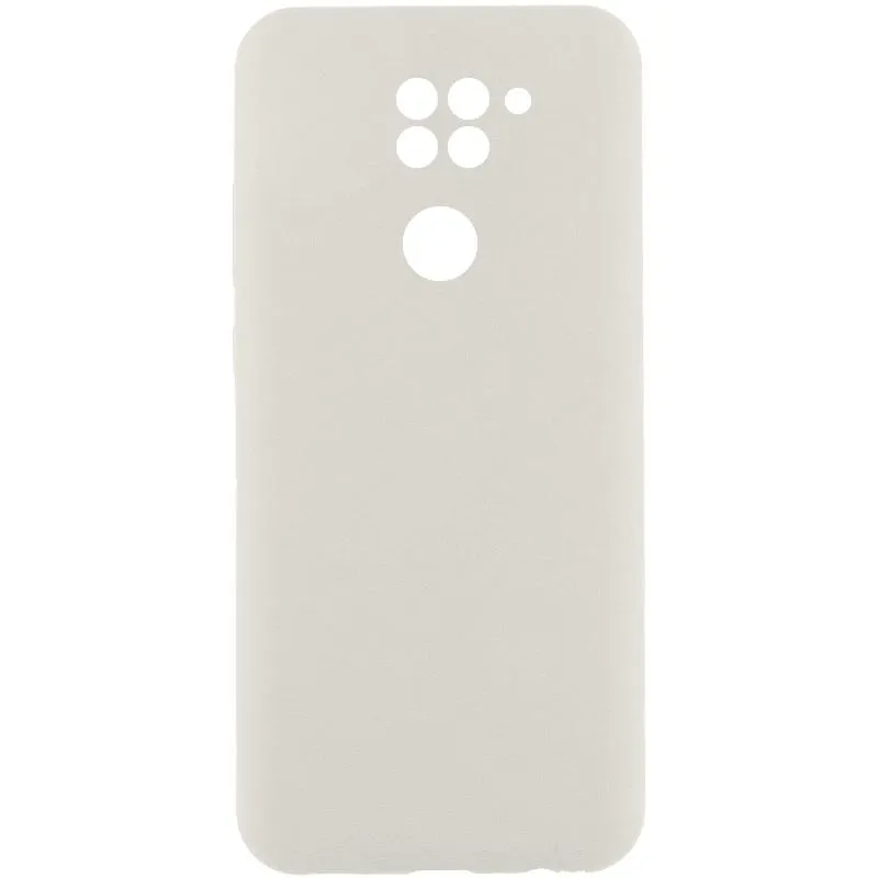 Чохол Silicone Cover Lakshmi Full Camera для Xiaomi Redmi Note 9 / Redmi 10X Білий / White