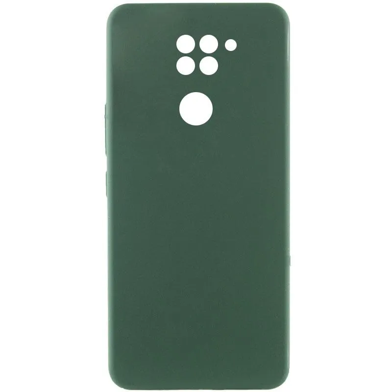 Чохол Silicone Cover Lakshmi Full Camera для Xiaomi Redmi Note 9 / Redmi 10X Зелений / Cyprus Green