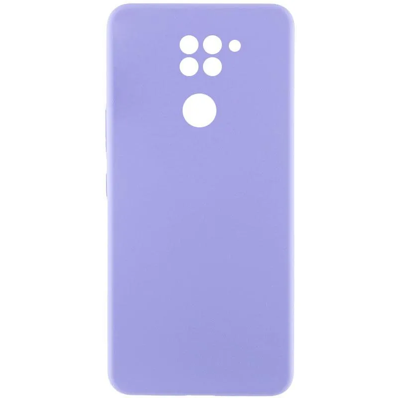 Чохол Silicone Cover Lakshmi Full Camera для Xiaomi Redmi Note 9 / Redmi 10X Бузковий / Dasheen