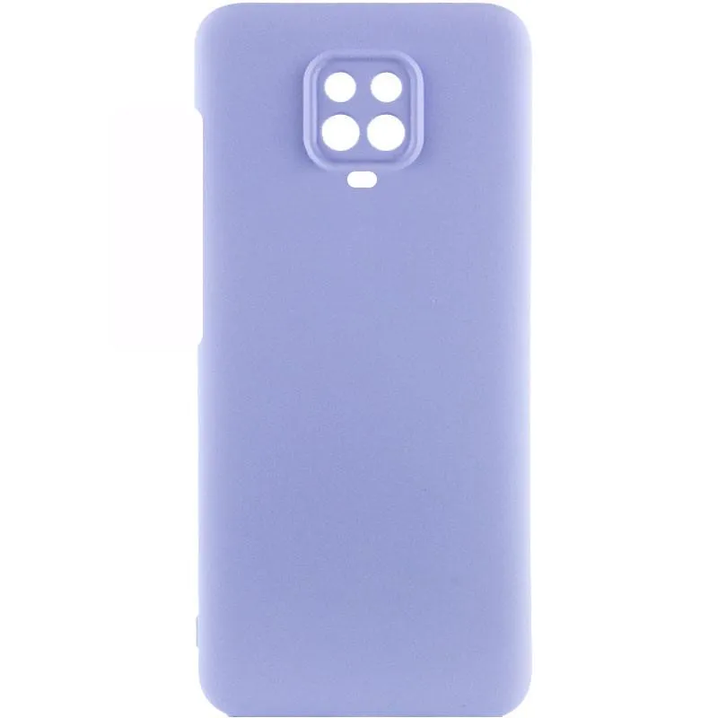 Чохол Silicone Cover Lakshmi Full Camera для Xiaomi Redmi Note 9s / Note 9 Pro /Note 9 Pro Max Бузковий / Dasheen