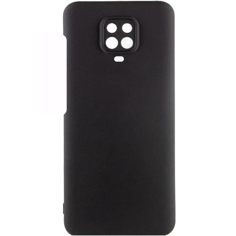 Чохол Silicone Cover Lakshmi Full Camera для Xiaomi Redmi Note 9s / Note 9 Pro /Note 9 Pro Max Чорний / Black