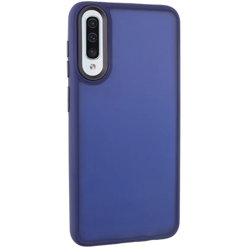Чохол TPU+PC Lyon Frosted для Samsung Galaxy A50 / A50s / A30s Navy Blue