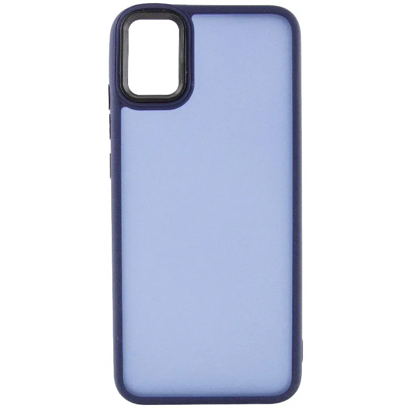 Чохол TPU+PC Lyon Frosted для Samsung Galaxy A05 Navy Blue — фото 3
