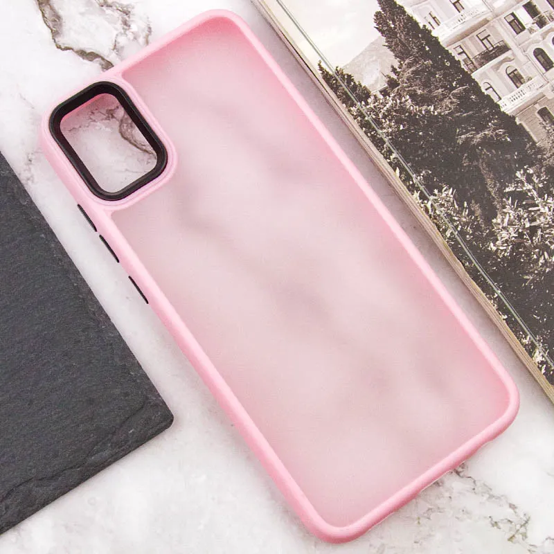 Чохол TPU+PC Lyon Frosted для Samsung Galaxy A05 Pink — фото 5
