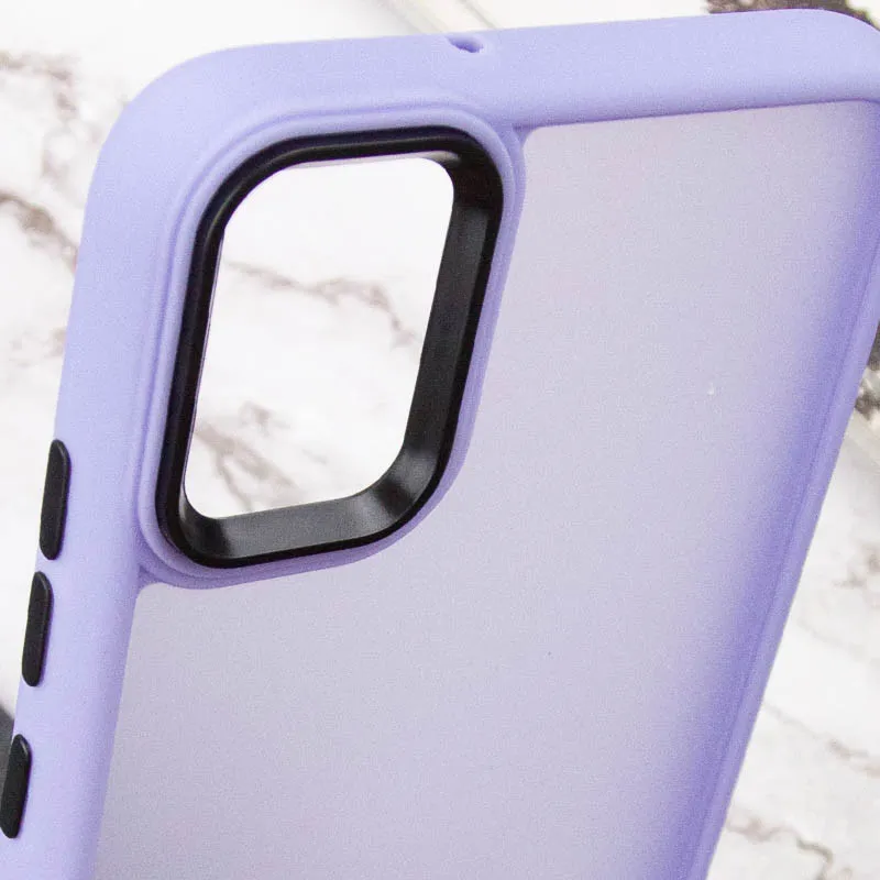 Чохол TPU+PC Lyon Frosted для Samsung Galaxy A05 Purple — фото 5