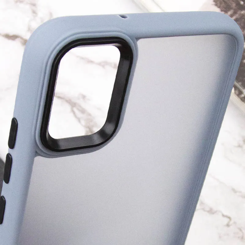 Чохол TPU+PC Lyon Frosted для Samsung Galaxy A05 Sierra Blue — фото 5