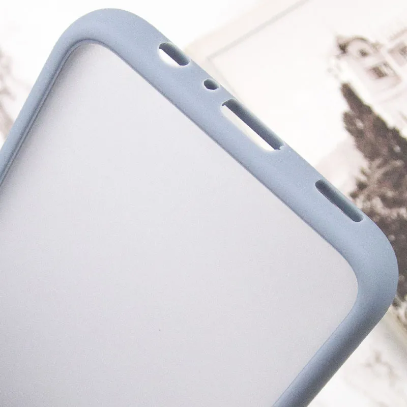 Чохол TPU+PC Lyon Frosted для Samsung Galaxy A05 Sierra Blue — фото 6