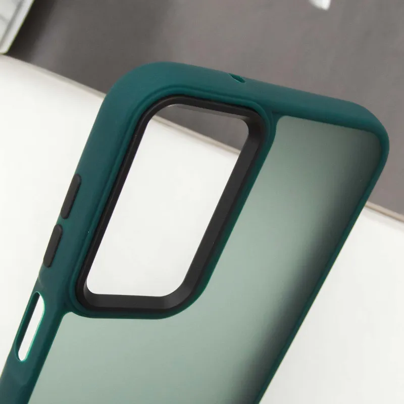 Чохол TPU+PC Lyon Frosted для Samsung Galaxy A05s Green — фото 4