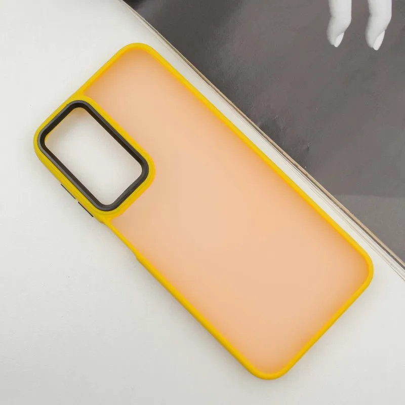 Чохол TPU+PC Lyon Frosted для Samsung Galaxy A05s Orange — фото 3
