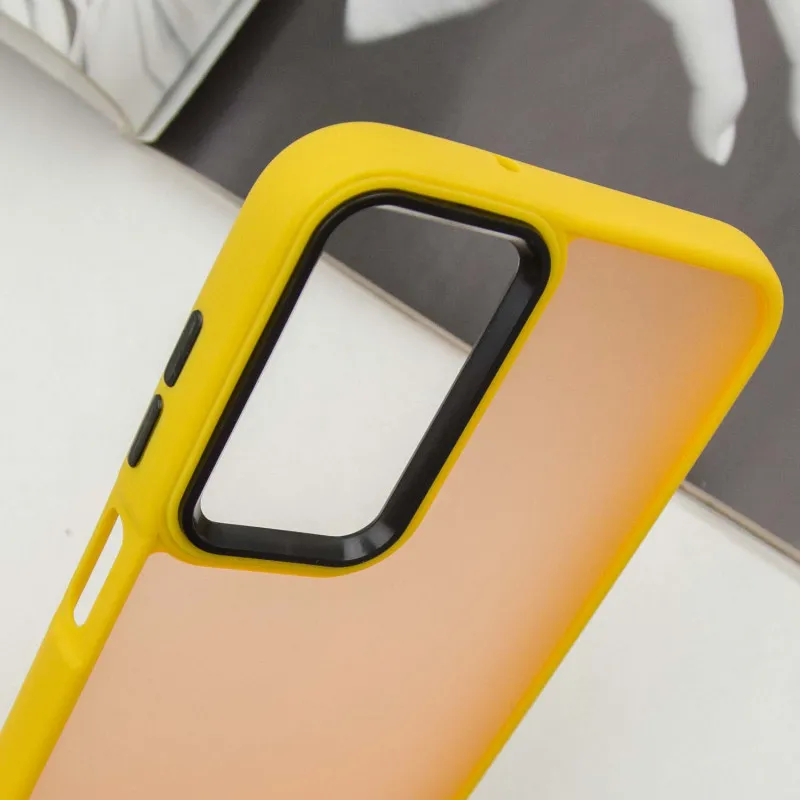 Чохол TPU+PC Lyon Frosted для Samsung Galaxy A05s Orange — фото 5