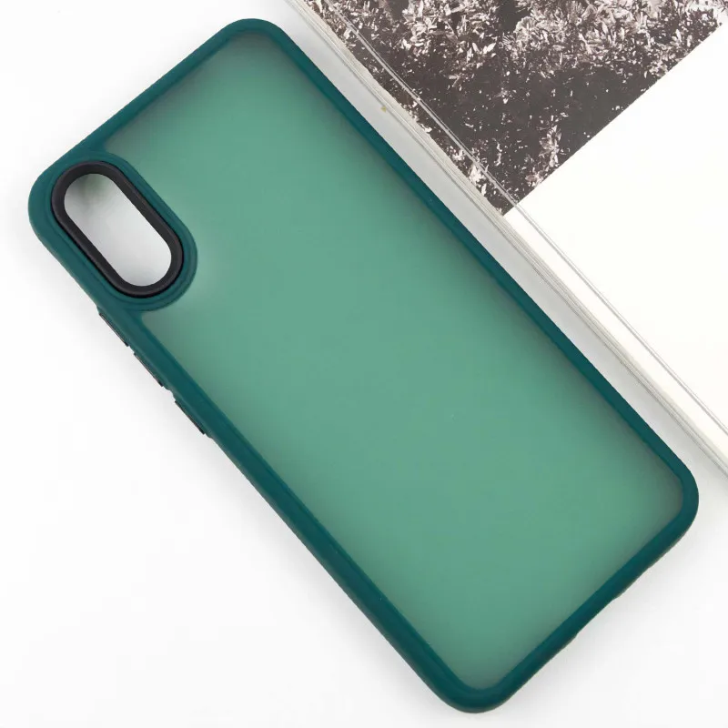 Чохол TPU+PC Lyon Frosted для Xiaomi Redmi 9A Green — фото 3