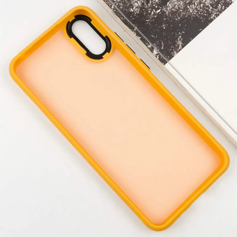 Чохол TPU+PC Lyon Frosted для Xiaomi Redmi 9A Orange — фото 4