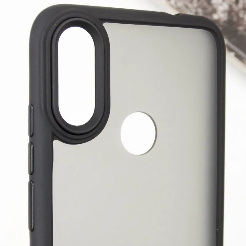 Чохол TPU+PC Lyon Frosted для Xiaomi Redmi Note 7 / Note 7 Pro / Note 7s Black — фото 5