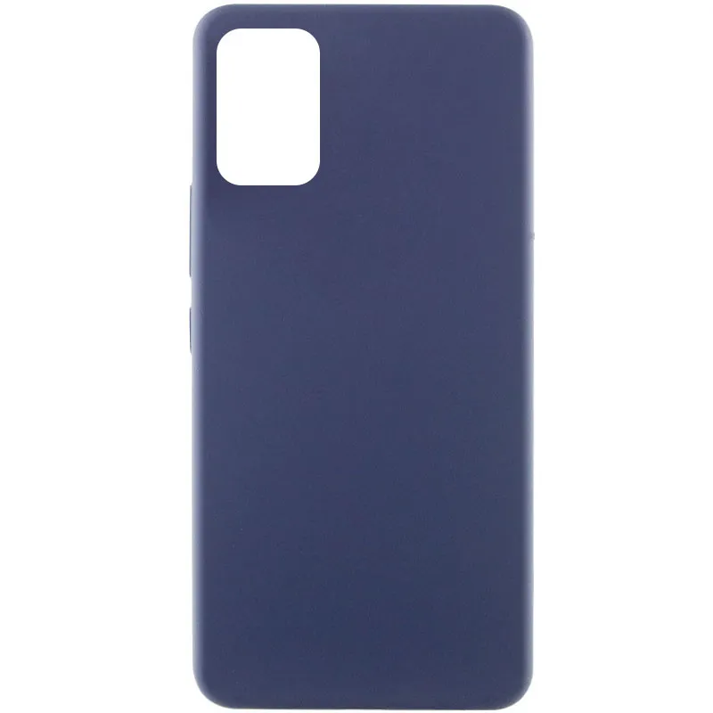 Чохол Silicone Cover Lakshmi для Samsung Galaxy A51 4G Темно-синій / Midnight blue