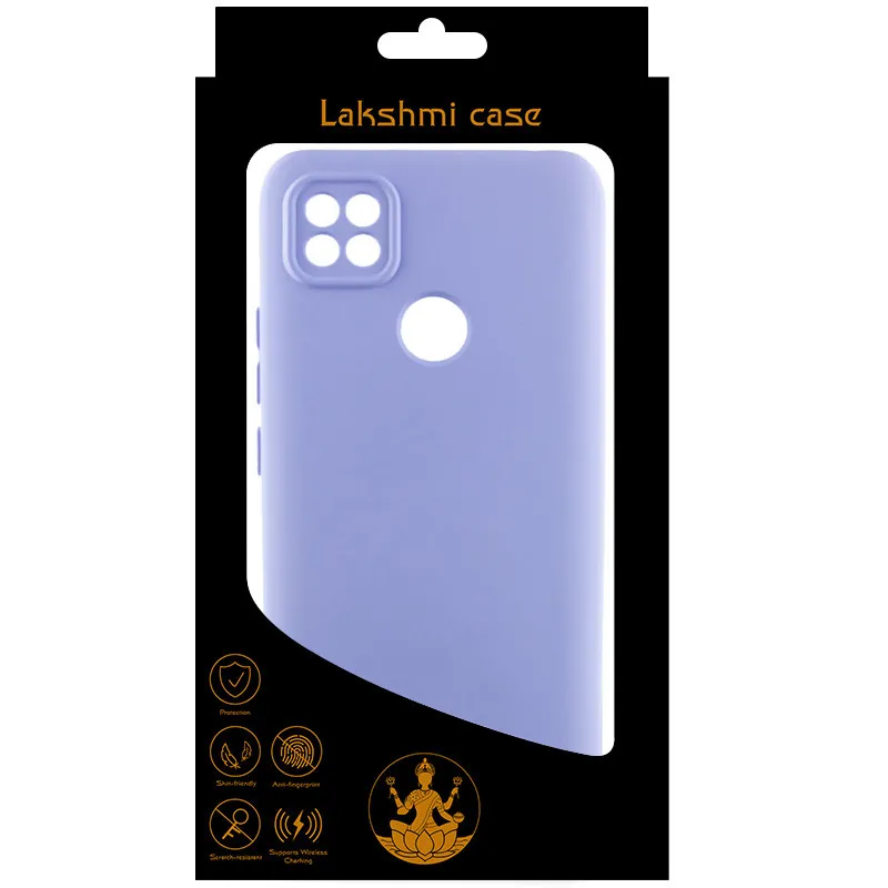 Чохол Silicone Cover Lakshmi для Xiaomi Redmi 9C Бузковий / Dasheen — фото 4