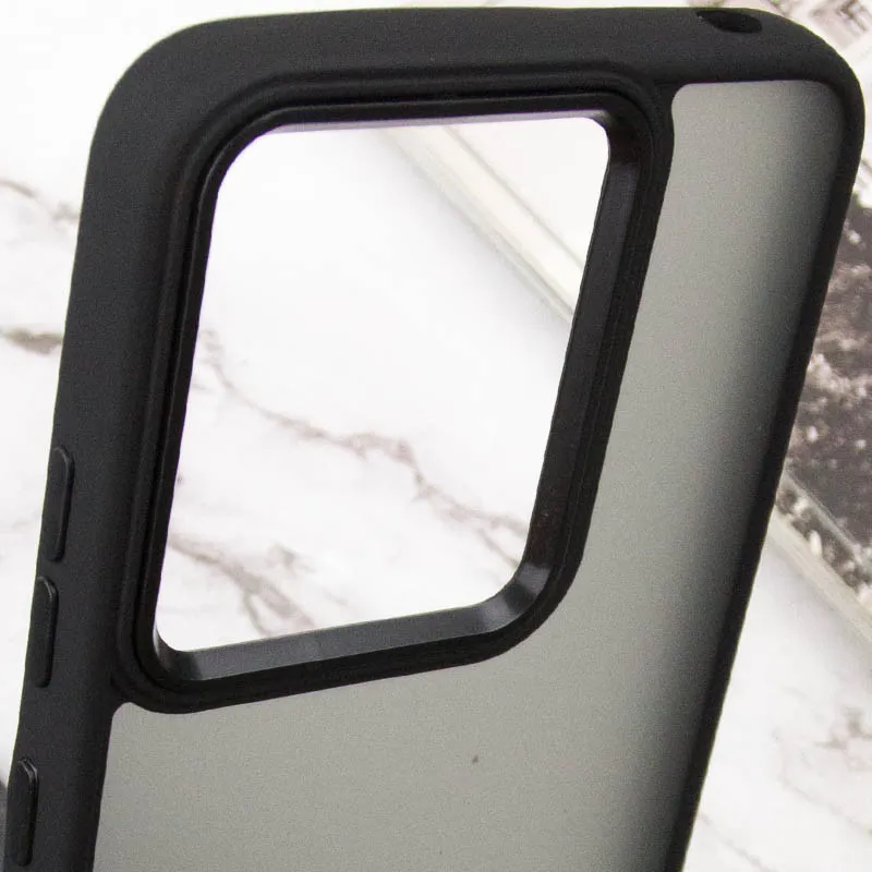 Чохол TPU+PC Lyon Frosted для Xiaomi Redmi 13C / Poco C65 Black — фото 5