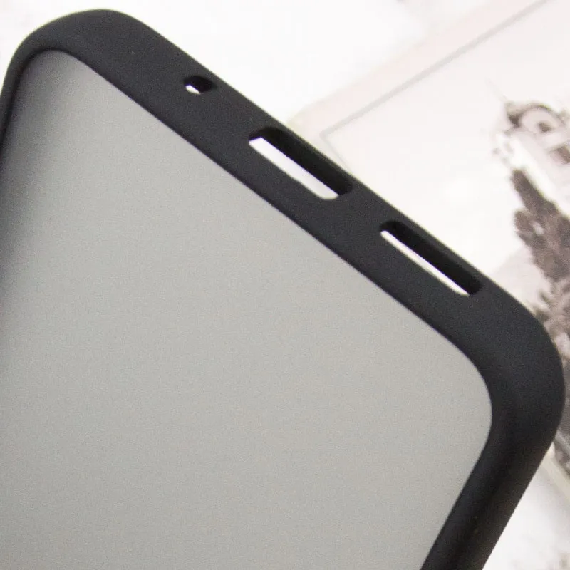Чохол TPU+PC Lyon Frosted для Xiaomi Redmi 13C / Poco C65 Black — фото 6