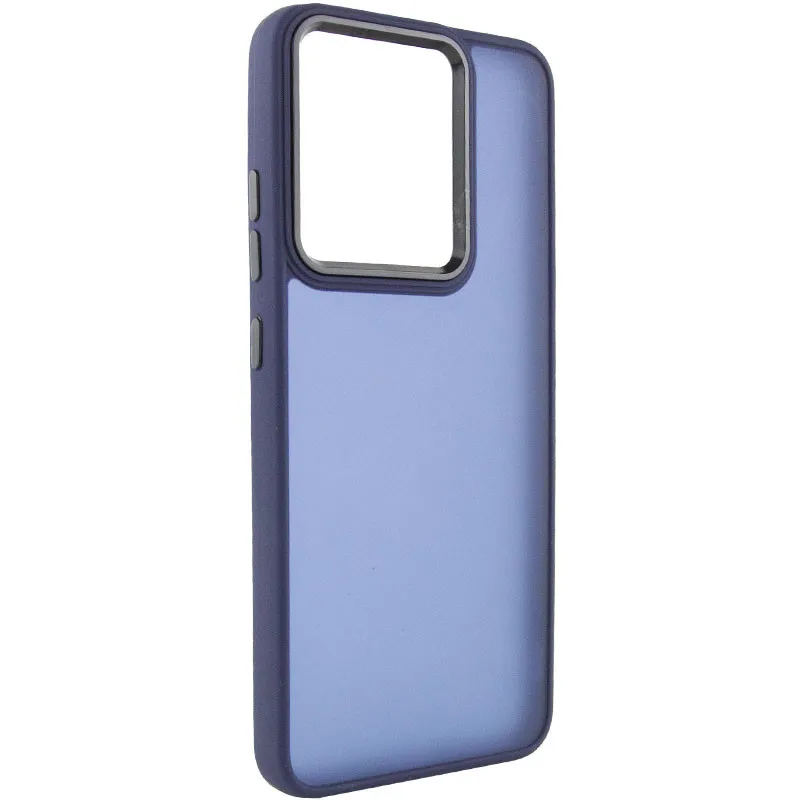 Чохол TPU+PC Lyon Frosted для Xiaomi Redmi 13C / Poco C65 Navy Blue