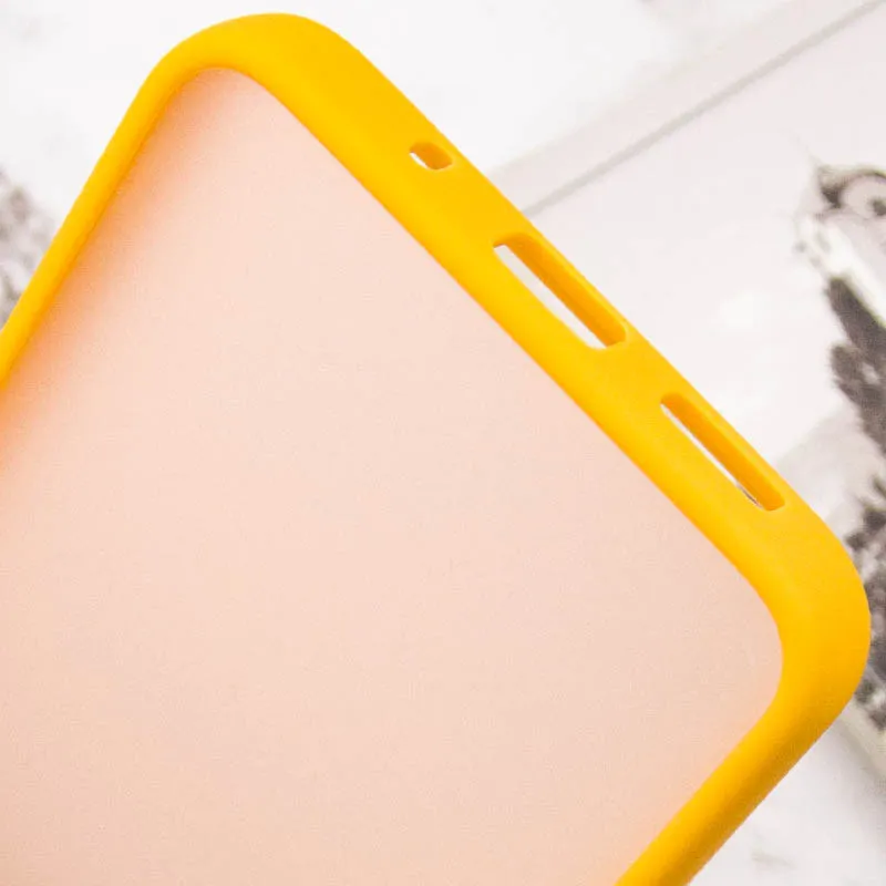 Чохол TPU+PC Lyon Frosted для Xiaomi Redmi 13C / Poco C65 Orange — фото 6