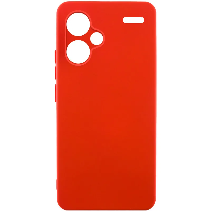 Чохол Silicone Cover Lakshmi Full Camera для Xiaomi Redmi Note 13 Pro+ Червоний / Red