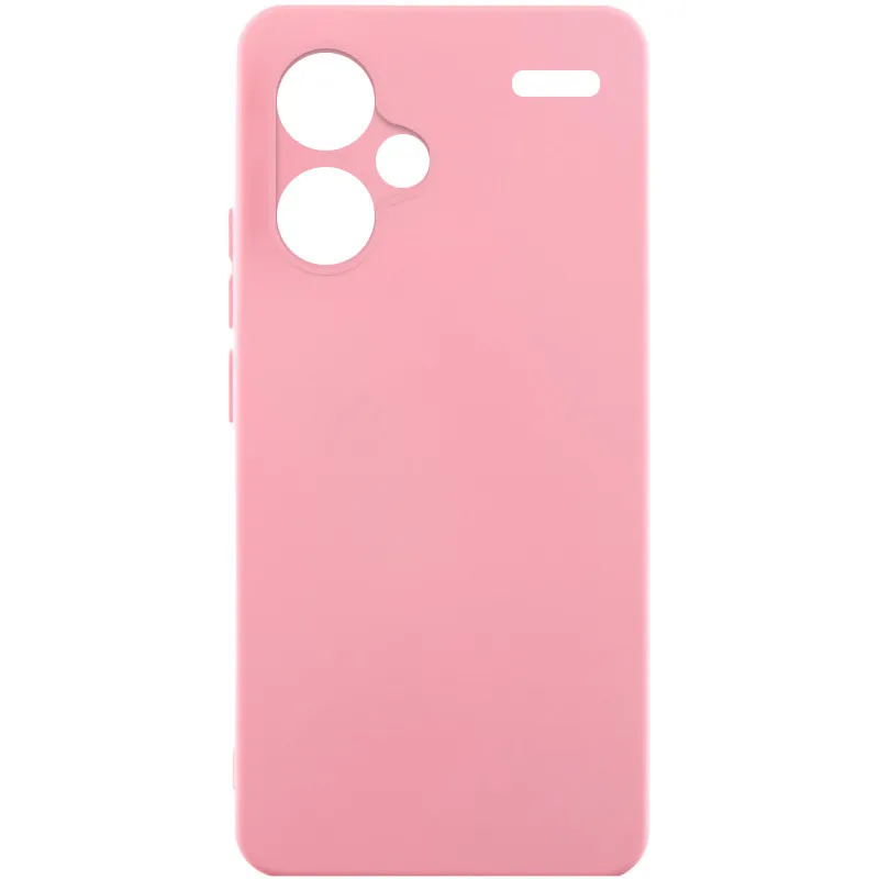 Чохол Silicone Cover Lakshmi Full Camera для Xiaomi Redmi Note 13 Pro+ Рожевий / Pink