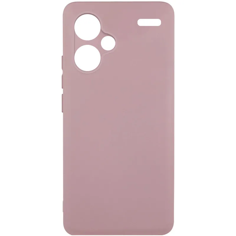 Чохол Silicone Cover Lakshmi Full Camera для Xiaomi Redmi Note 13 Pro+ Рожевий / Pink Sand